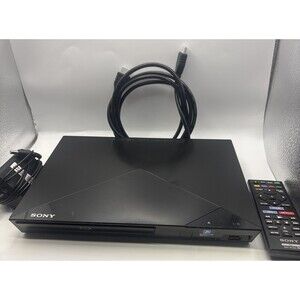Sony BDP-S5200 Blu-ray 3D Player WiFi Streaming w/ Remote HDMI Cable Works